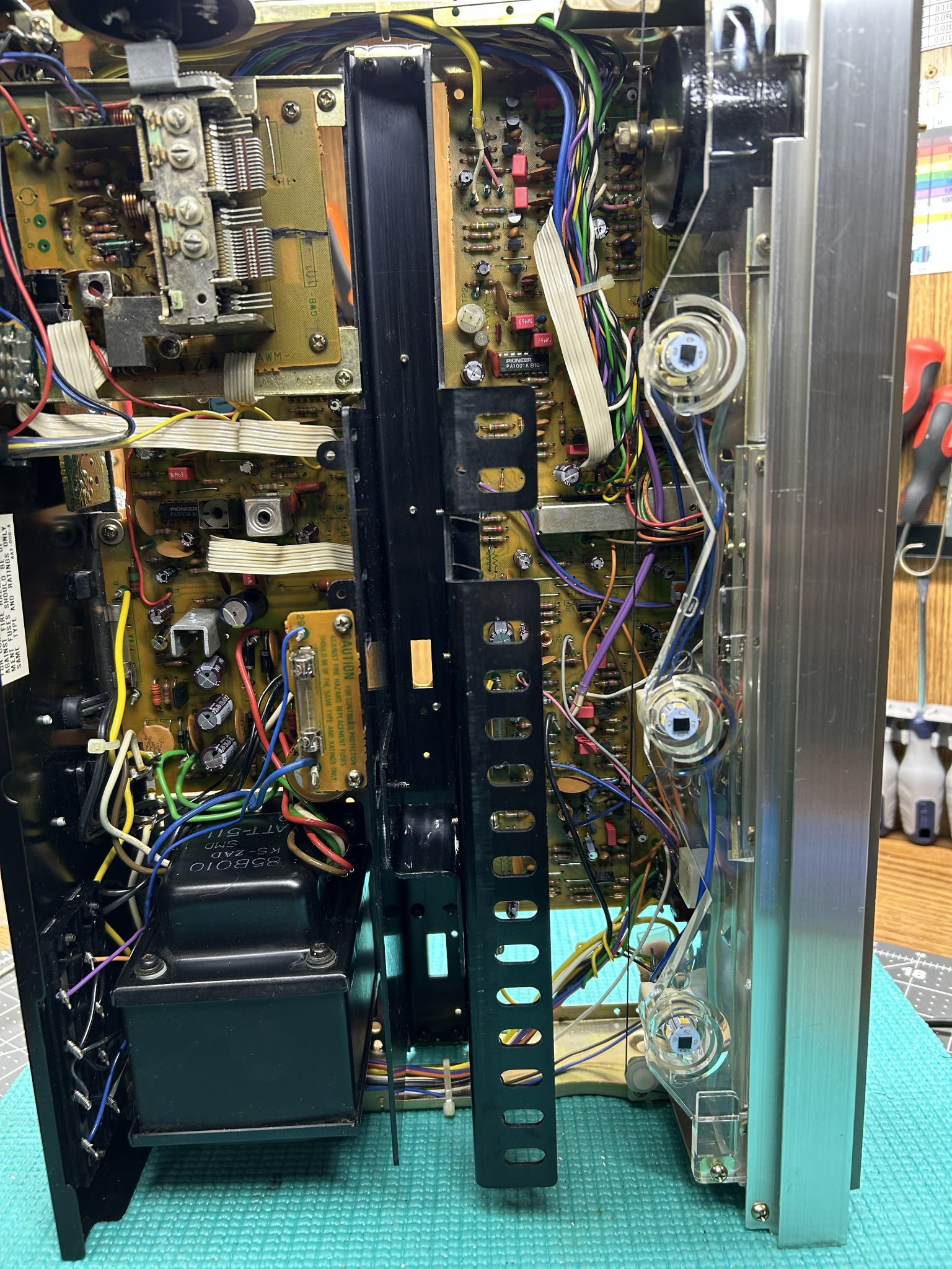 Restored SX-680 power supply circuitry