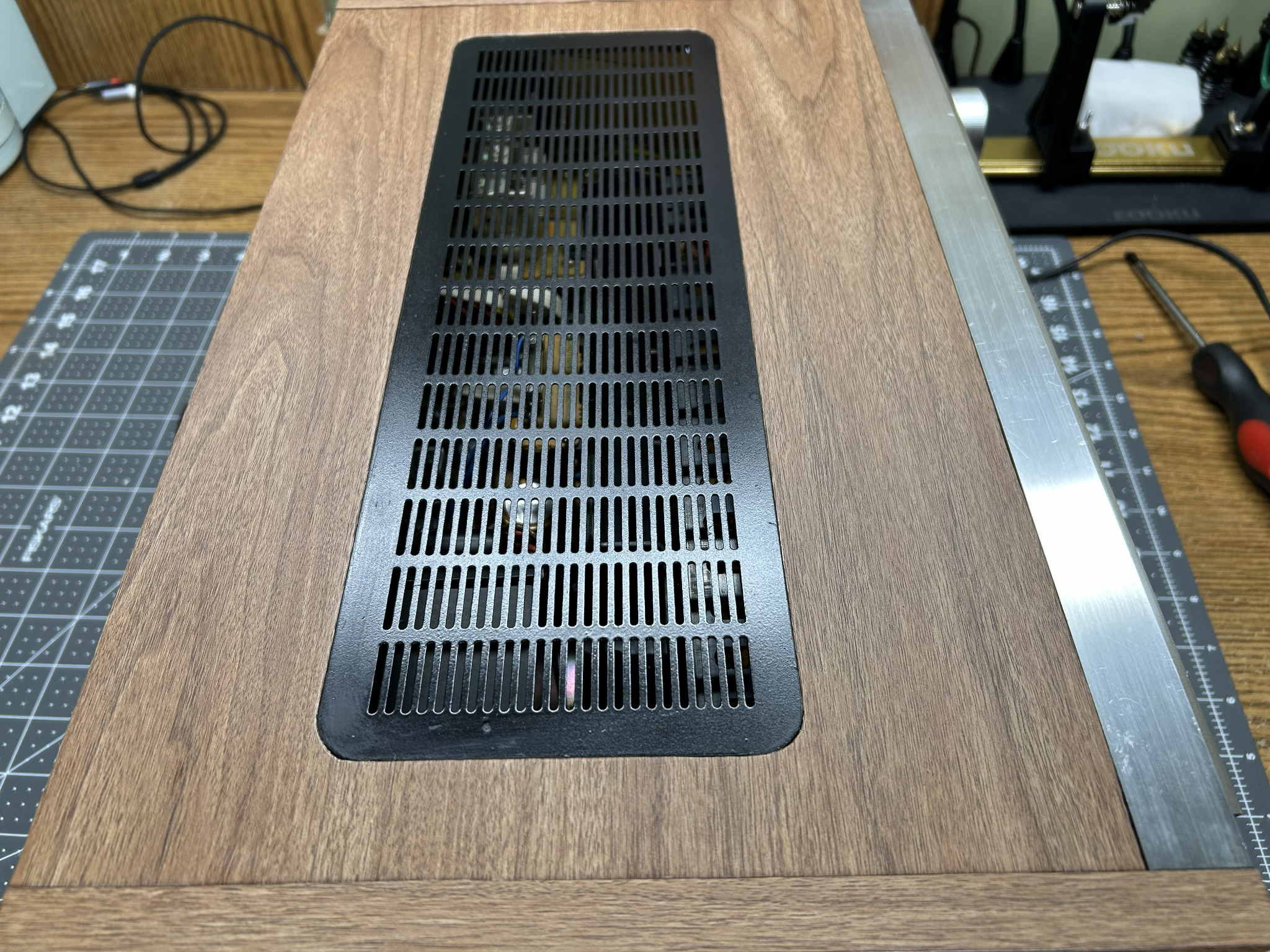 Completed Pioneer SX-680 front view